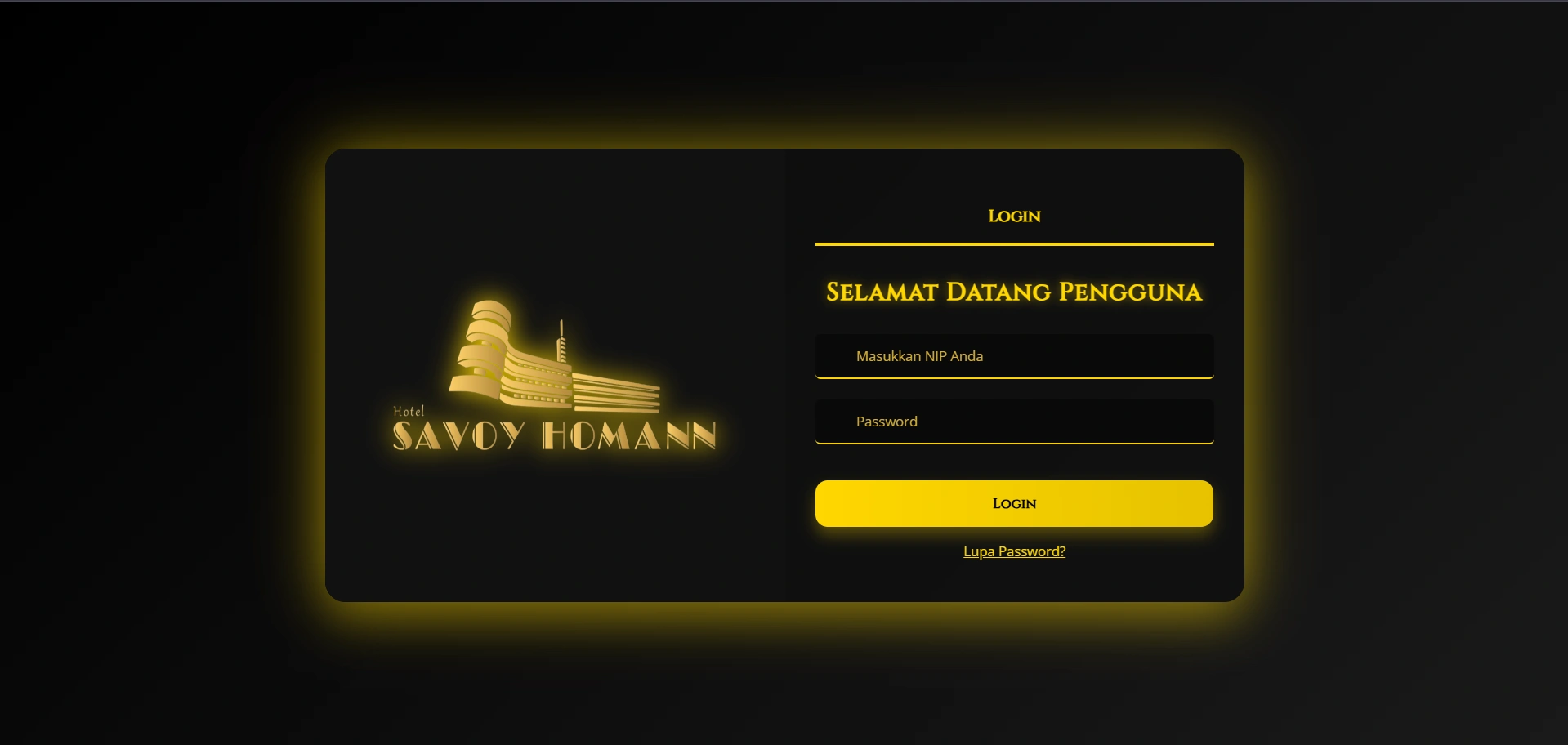 Sistem Arsip Digital Hotel Savoy Homann - Portfolio HEM
