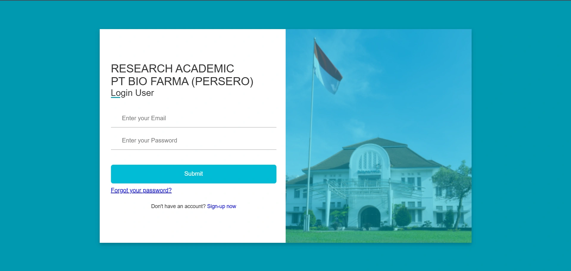 Portal Research Monitoring PT Biofarma - HEM Case Study